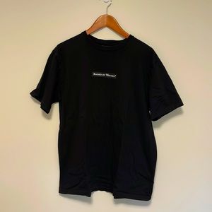 Raised By Wolves. Large T-Shirt. Black. Excellent condition.